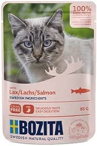 Bozita Pouch Somonlu Yetişkin Yaş Kedi Maması 85 gr