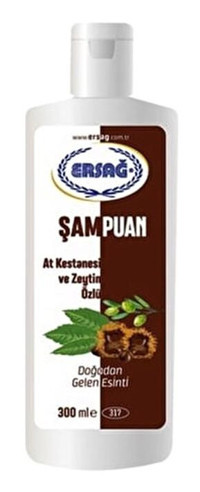 Ersağ At Kestanesi ve Zeytin Şampuan 300 ml