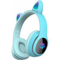 Zore L400 Kulak Üstü Bluetooth Kulaklık Mavi