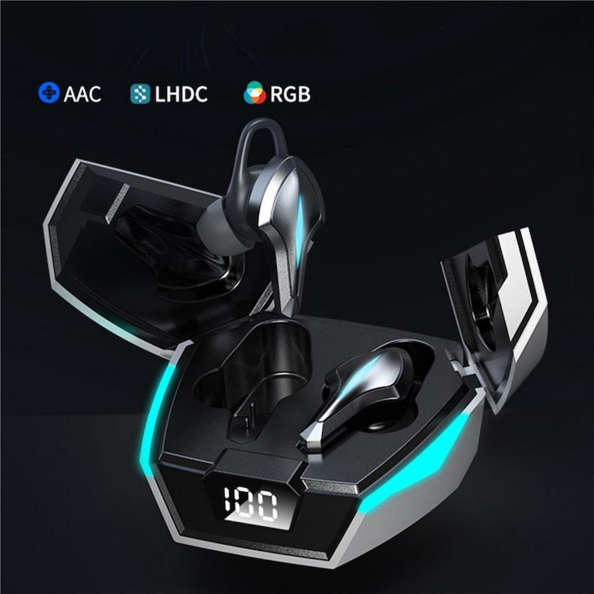 TT TWS-K12 5.3 Oyuncu Kulak İçi Bluetooth Kulaklık Siyah