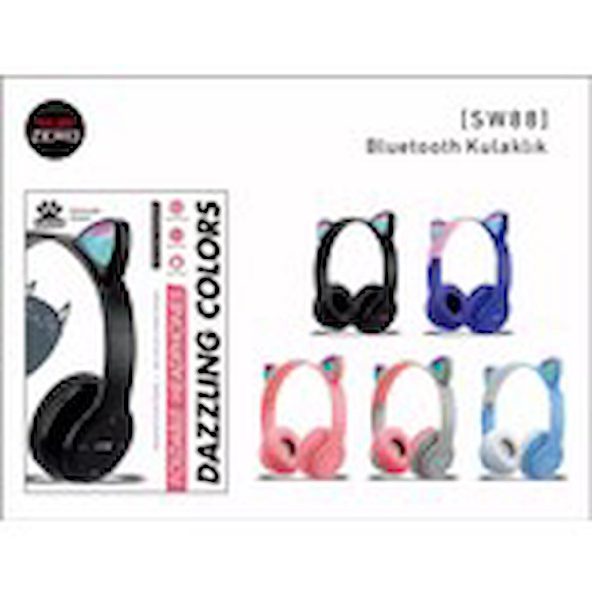 Subzero SW88 2.0 Kulak Üstü Bluetooth Kulaklık Mavi