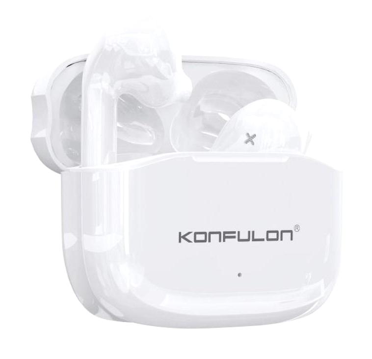 Konfulon BTS13 Kablosuz Kulak İçi Bluetooth Kulaklık Beyaz