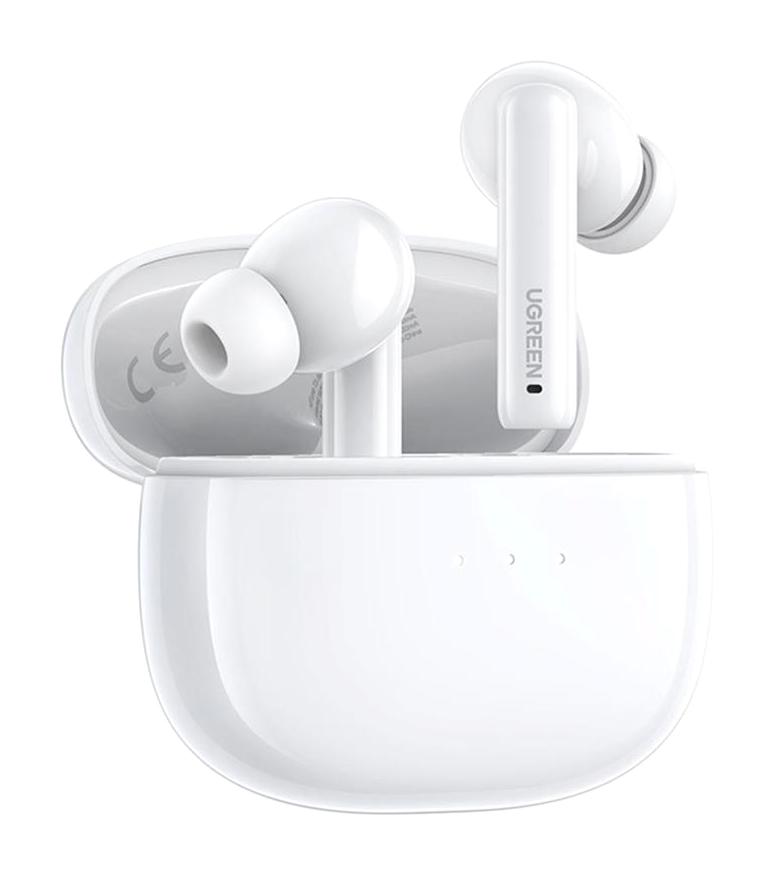 Ugreen HiTune T3 5.2 Gürültü Önleyici Kablosuz Kulak İçi Bluetooth Kulaklık Beyaz