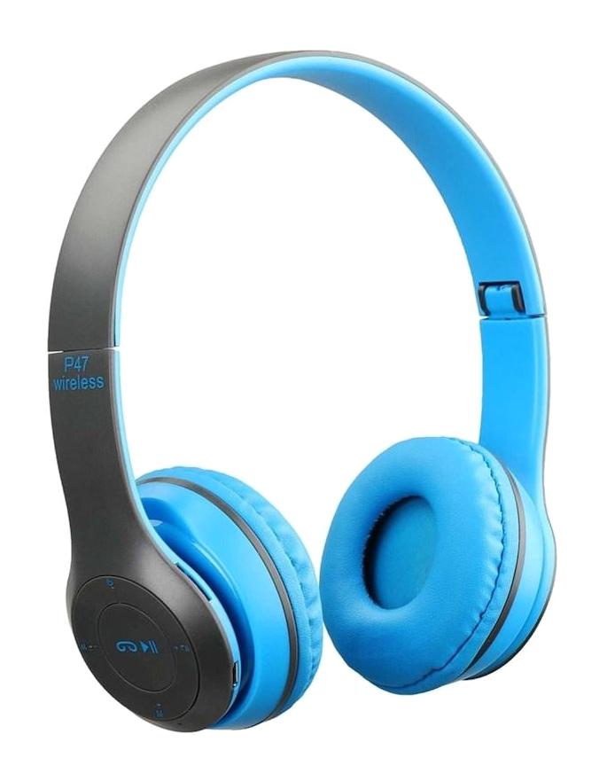 Concord P47 5.0 Kulak Üstü Bluetooth Kulaklık Mavi