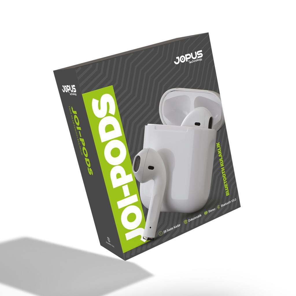 Jopus Joi-Pods Kulak İçi Bluetooth Kulaklık Beyaz