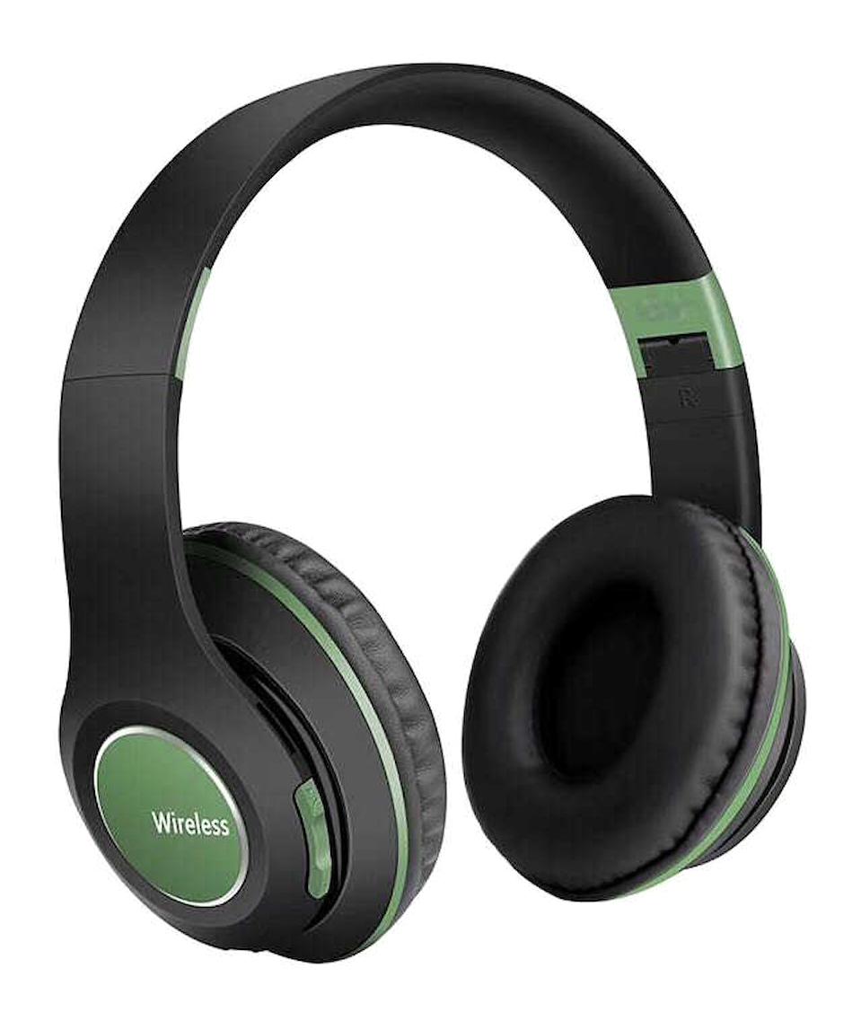 Zore BTK-ZR51 4.2 Kulak Üstü Bluetooth Kulaklık Yeşil