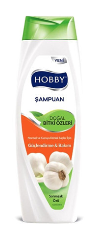 Hobby Onarıcı Sarımsaklı Şampuan 600 ml