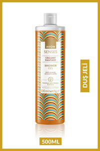 Avon Senses Badem Karamel Vanilya Duş Jeli 500 ml