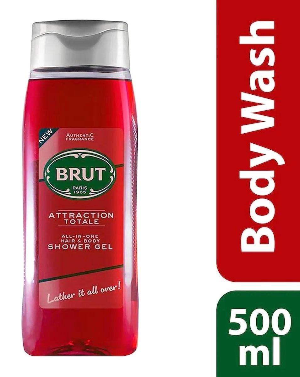 Brut Attraction Galibanyum Limon Mandalina Frenk Üzümü Duş Jeli 500 ml
