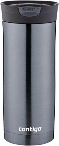 Contigo Huron Paslanmaz Çelik 470 ml Bardak Termos Gri