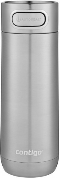 Contigo Luxe AutoSeal Paslanmaz Çelik 470 ml Bardak Termos Gri