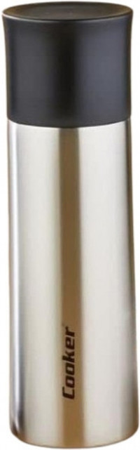 Cooker CKR-2056 Paslanmaz Çelik 400 ml Outdoor Termos Siyah