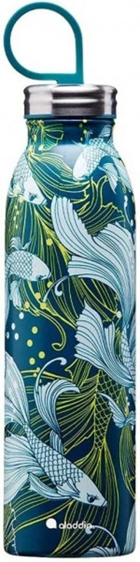 Aladdin X Naito Chilled Thermavac Style Paslanmaz Çelik 550 ml Matara Termos Yeşil