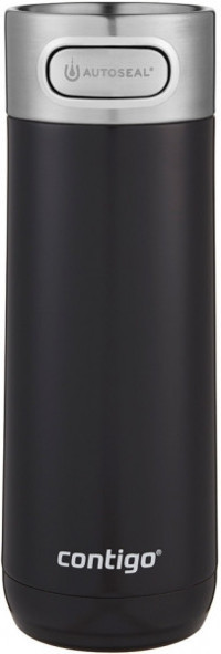 Contigo Luxe AutoSeal Paslanmaz Çelik 470 ml Bardak Termos Siyah