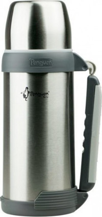 Penguen 3012 Avcı Paslanmaz Çelik 750 ml Outdoor Termos Gri