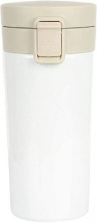 UniqueHome LT-522 Paslanmaz Çelik 380 ml Bardak Termos Beyaz