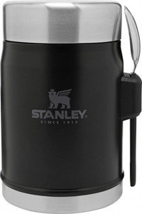Stanley Klasik Legendary Food Jar Paslanmaz Çelik 400 ml Yemek Termosu Siyah