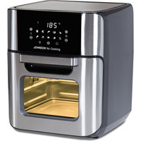 Johnson Aircooking Airfryer 12 lt Yağsız Sıcak Hava Fritözü Siyah