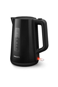 Philips HD9318/20 Plastik 1.7 lt 2200 W Işıklı Klasik Siyah Kettle