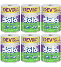 Solo Dev 6'lı Rulo Kağıt Havlu