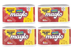 Maylo Mini 3 Katlı 4x6'lı Rulo Kağıt Havlu