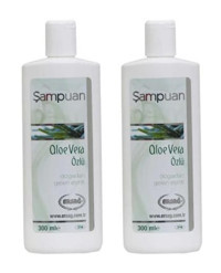 Ersağ Aloe Vera Özlü Şampuan 2x300 ml