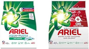 Ariel Dağ Esintisi 60 Yıkama Toz Deterjan 2x4.5 kg