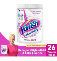 Vanish Oxi Advance Beyazlar İçin 26 Yıkama Toz Deterjan 800 gr