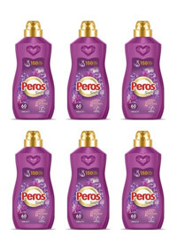 Peros Soft Begonvil - Lavanta Bahçesi 60 Yıkama Yumuşatıcı 6x1.44 lt