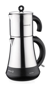 Korkmaz Hasbahçe A851 Çelik Gövdeli 1600 W Inox Çay Makinesi