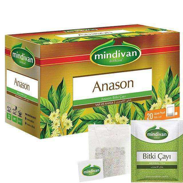 Mindivan Anason - Rezene Bitki Çayı 20 adet