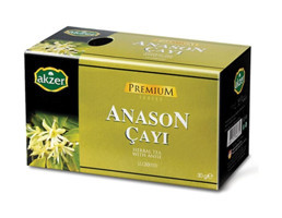 Akzer Premium Anason Bitki Çayı 20 adet 1.5 gr