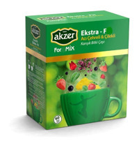 Akzer Formmix Çilek Aromalı Bitki Çayı 60 adet 1.5 gr
