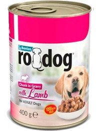 Ro Dog Kuzu Etli Yetişkin Yaş Köpek Maması 400 gr