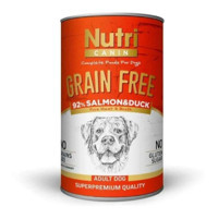 Nutri Canin Ördek-Somonlu Yetişkin Yaş Köpek Maması 400 gr
