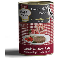 Chef's Choice Kuzu Etli Yetişkin Yaş Köpek Maması 400 gr