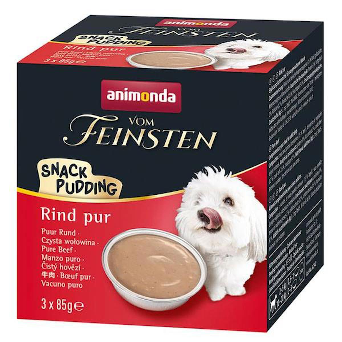 Animonda Vom Feinstein Biftekli Yaş Köpek Maması 85 gr 3'lü