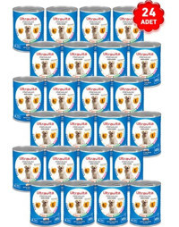 Ultravita Premium Yüksek Proteinli Balıklı Yetişkin Yaş Köpek Maması 415 gr 12'li