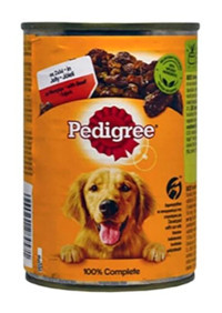 Pedigree Sığır Etli Yetişkin Yaş Köpek Maması 400 gr