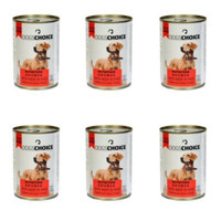 Dogs Choice Nutritious Source Biftekli Yetişkin Yaş Köpek Maması 400 gr 6'lı