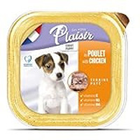 Plaisir Tavuklu Yavru Yaş Köpek Maması 150 gr 4'lü