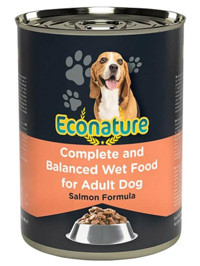 Econature Somonlu Yetişkin Yaş Köpek Maması 400 gr