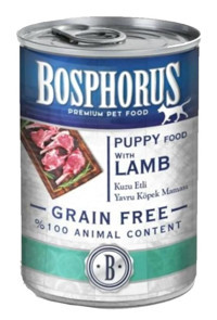 Bosphorus Kuzu Etli Yavru Yaş Köpek Maması 415 gr 24'lü