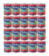 Pro Line Kuzu Etli Yetişkin Yaş Köpek Maması 400 gr 20'li