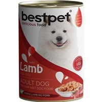 Bestpet Delicious Food Kuzu Etli Yaş Köpek Maması 400 gr