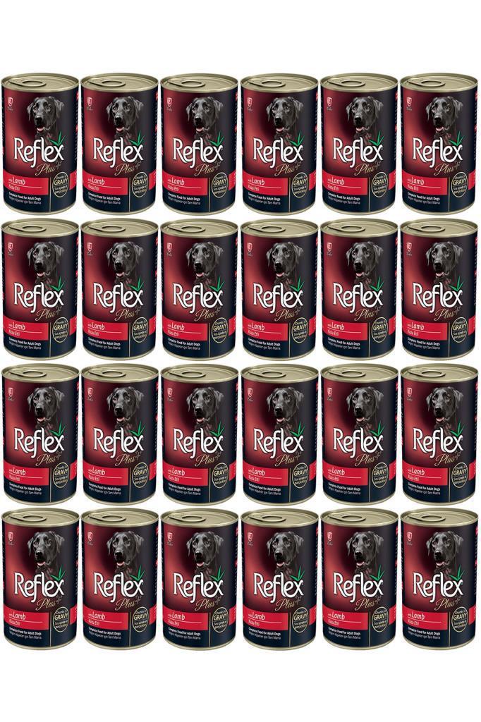 Reflex Plus Karaciğer-Kuzu Etli Yetişkin Yaş Köpek Maması 400 gr 24'lü