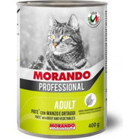 Morando Professionel Biftekli-Sebzeli Yetişkin Yaş Kedi Maması 400 gr