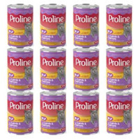 Proline Sebze-Kuzu Etli Yetişkin Yaş Kedi Maması 12x395 gr