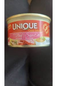 Unique Gold Series Sığır Eti Yetişkin Yaş Kedi Maması 85 gr