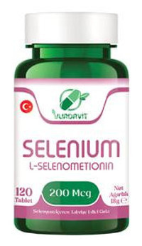 Yurdavit Selenium L-Selenometionin 120 Tablet